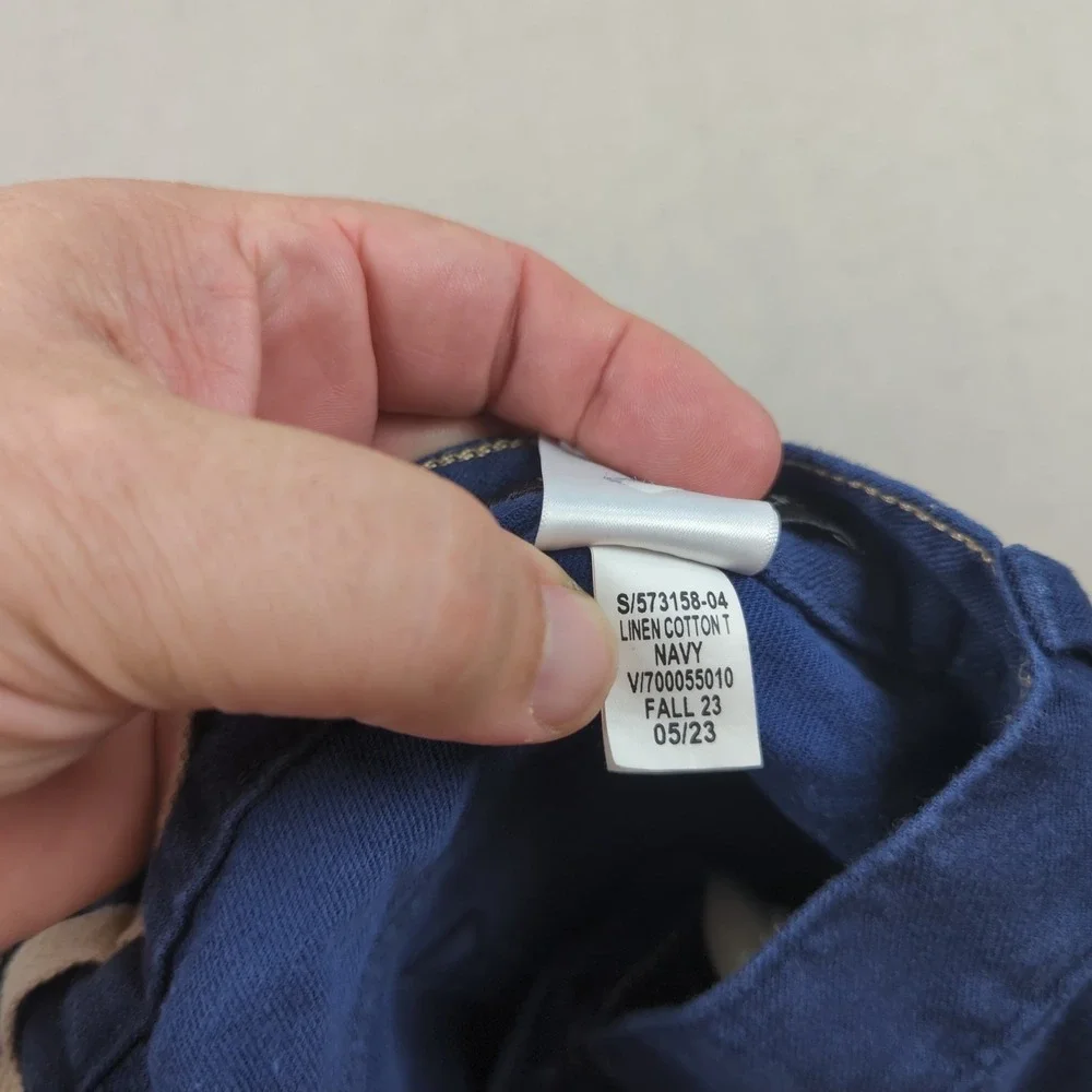Banana‎ Republic Mens 30x32 Blue Pants Traveler Athletic Slim Fit Golf Stretch